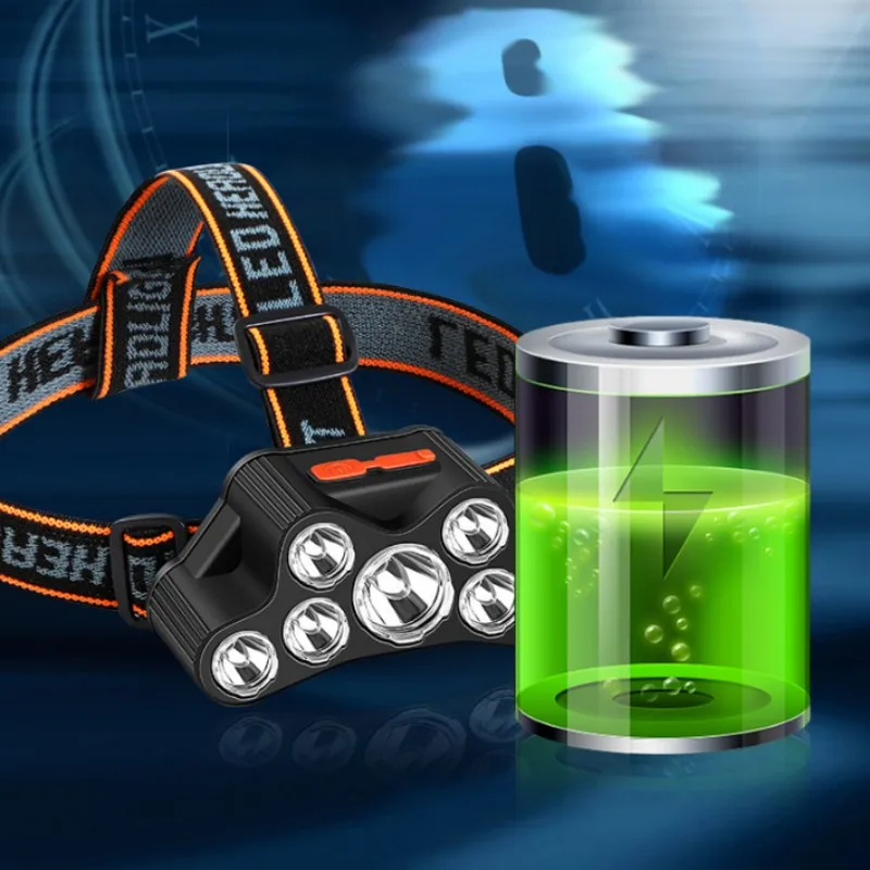 

Суперъяркий фонарь, 4 режима, 7 * XPE