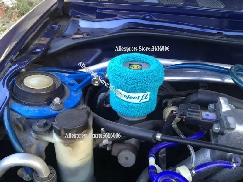 JDM Style Car Reservoir Brake Clutch Oil Tank Cap 1X