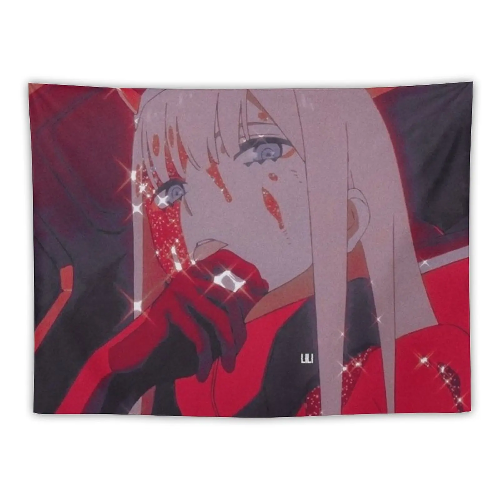 

Декоративный гобелен для стен zero two anime 3, аксессуары для домашнего декора