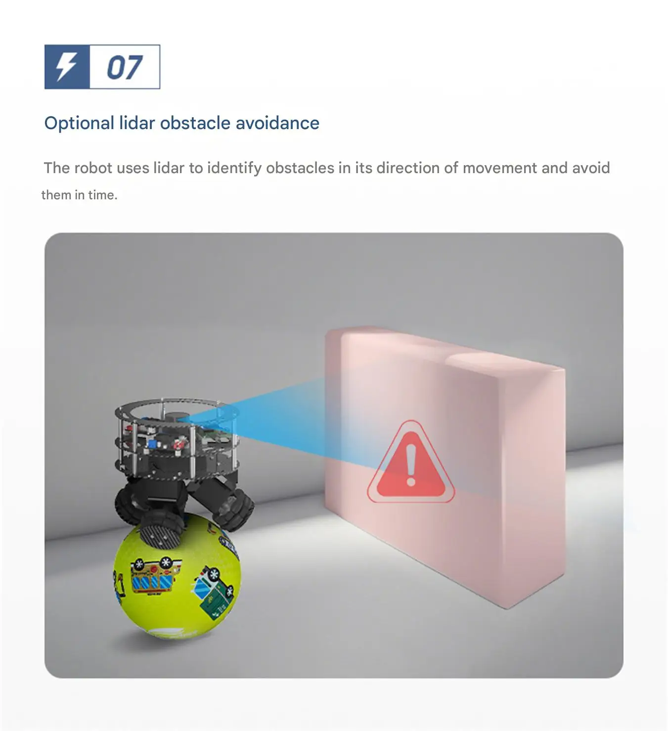 WHEELTEC ball balancing robot, supports remote control walking, supports PIDLOR