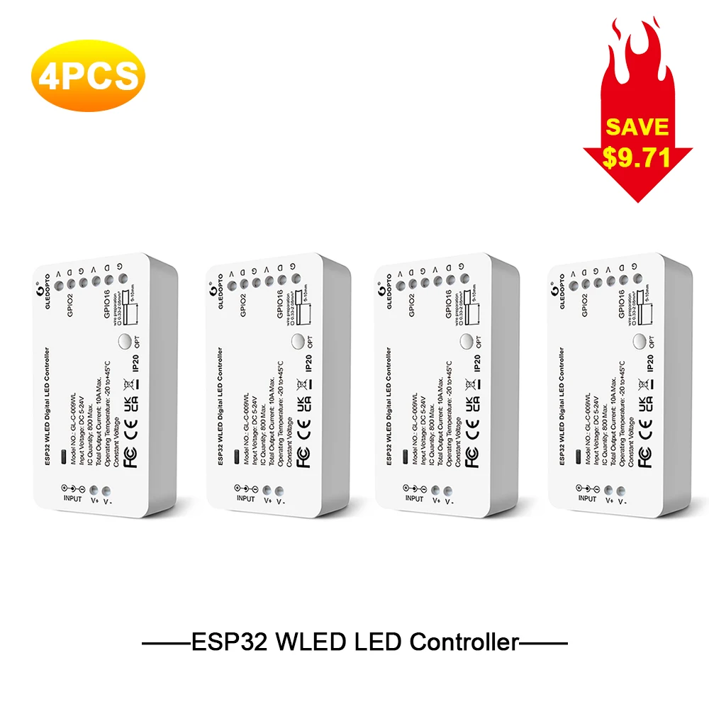 4PCS WLED Controller