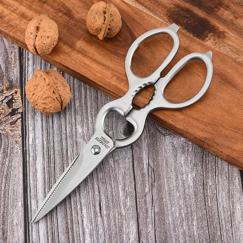 Mult-functional Kitchen Scissors】Sunnecko Kitchen Scissors, Black Tit –