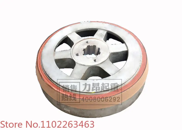 

Nanjing Special Motor Blade Brake Wheel ZD7.5KW Hoist Motor Brake Disc Mi Key Blade