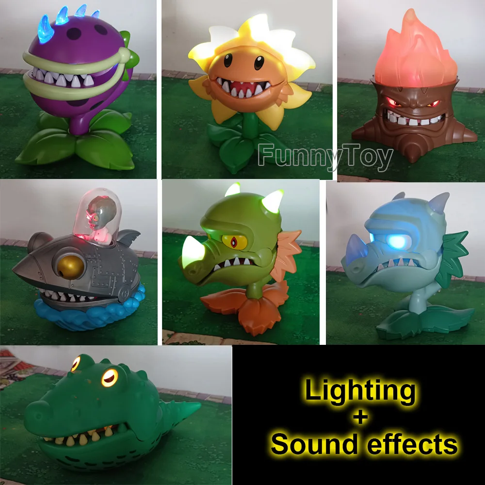 Plants vs. Zombie Toys Carnivorous Flower Bites Fingers Sound