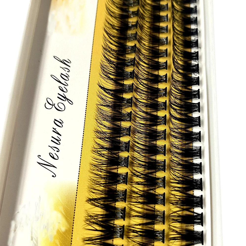 VIP customer customization 40D 60D 80D Mink Eyelashes 60 Bundles Natural Eyelash extension 3D Russia Individual Eyelash Cluster 5