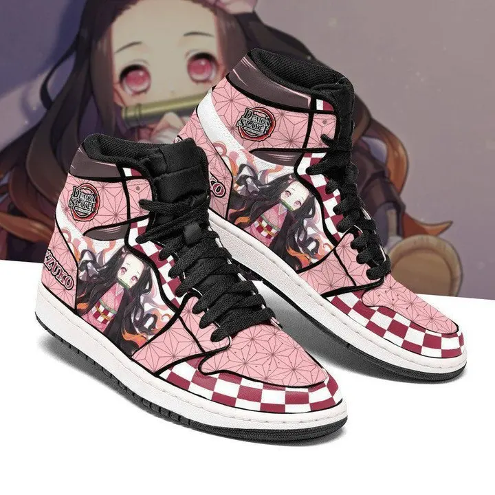 Basketball Shoes Cosplay Cartoon Anime 3D Fist Print High Top Boots Lace Up Sports Youth Trendy Sneakers Novelty Accessories