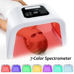 7-Color LED Light Therapy Facial Mask for Skin Rejuvenation and Wrinkle Reduction (UK  plug)