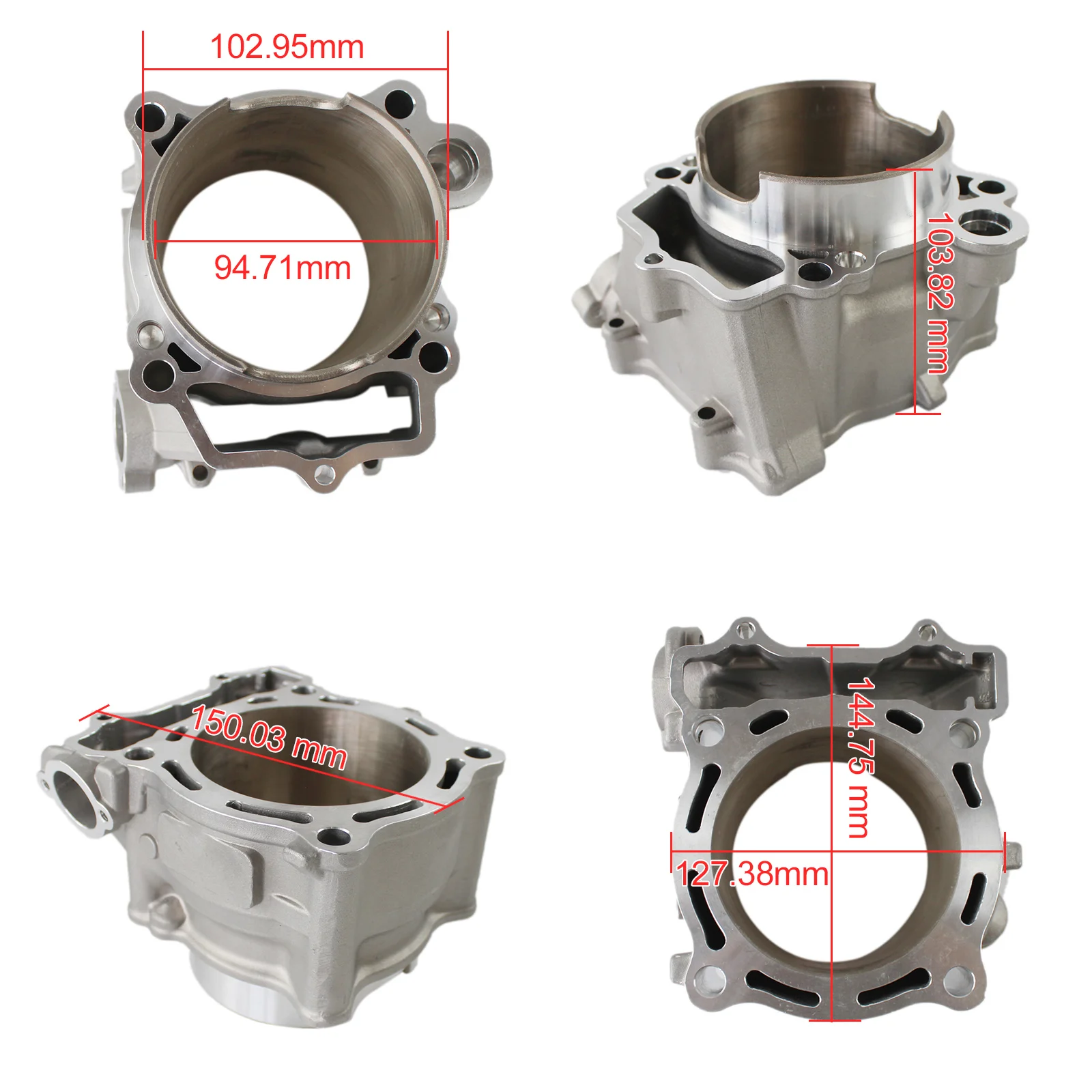 오토바이 STD 실린더 피스톤 개스킷 키트, 야마하 ATV YFZ450 04-13 YZ450F WR450F 03-06 2S2-11311-00-00 2S2-11181-00-00 용, 95mm