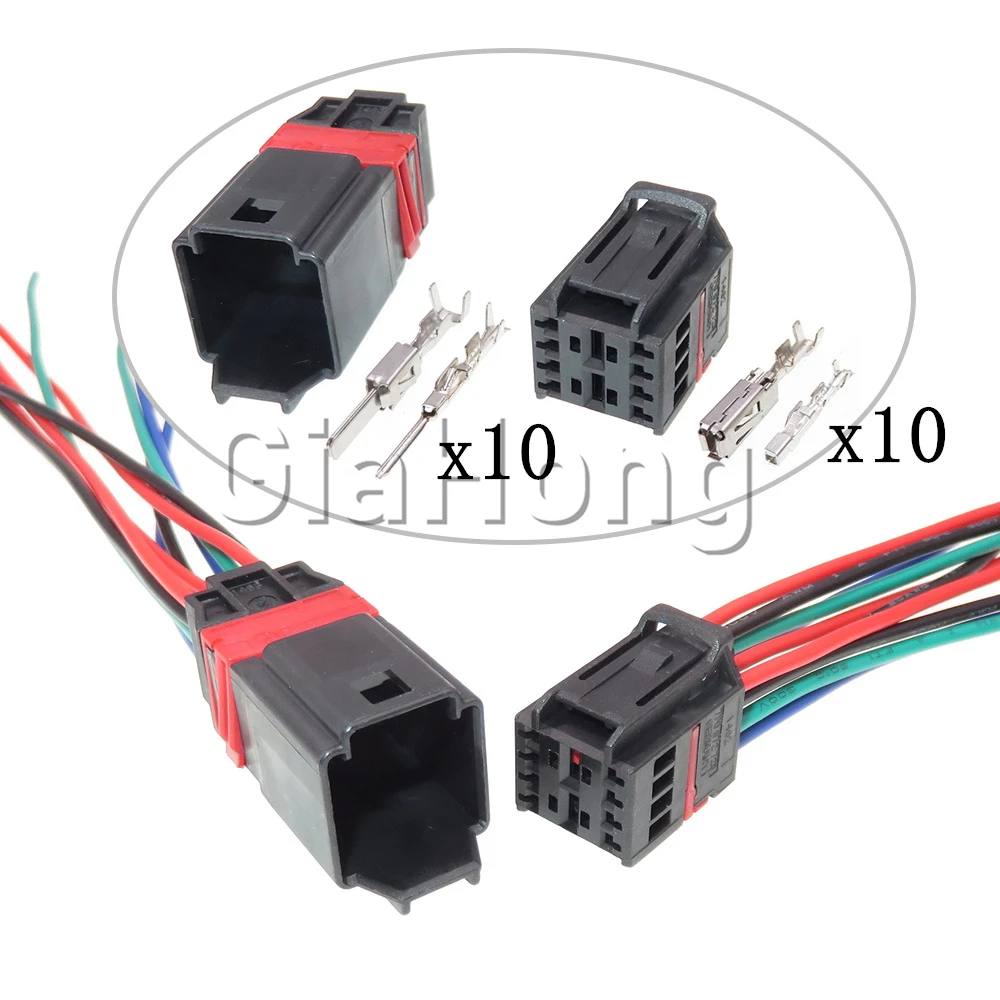 

1 Set 10 Ways 1563123-1 1563124-1 1563125-1 1563126-1 Car Wire Cable Socket 7P0972725 0-1563123-1 Composite Connector