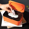 Portable Tissue Storage Box with Lid Dustproof Cover  for Wet Wipes Dispenser Home Office Mask Storage Box Sealed Organizer 2
