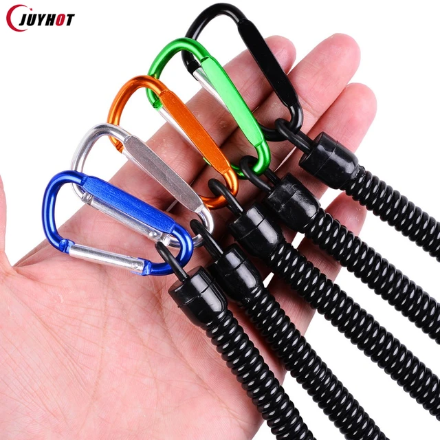 Tactical Retractable Spring Elastic Rope Security Gear Tool Hiking