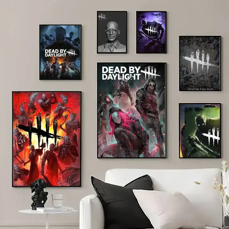 Gioco D-Dead By D-Daylight Poster Stampa Immagini A Parete Soggiorno Decorazione Della Casa Piccola