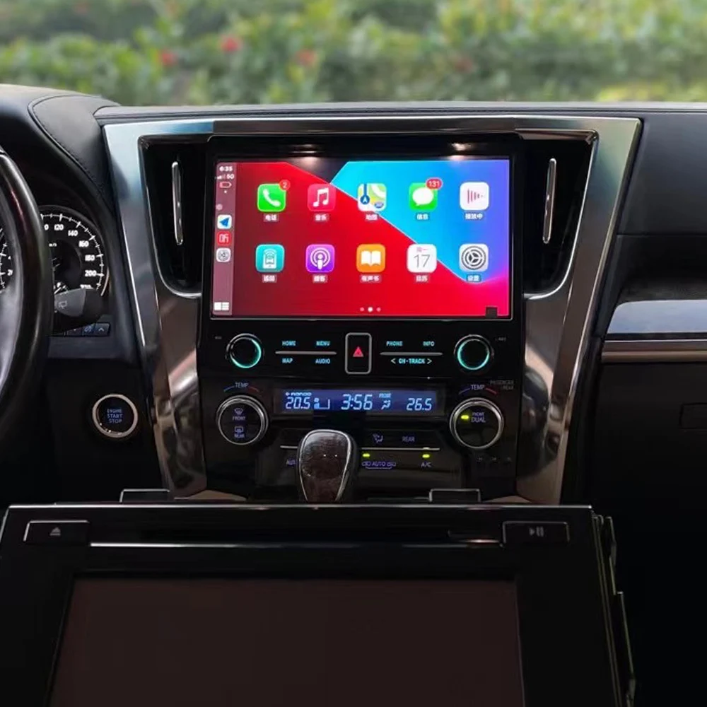 

4G LET Android Car For Toyota Alphard 30 Vellfire 30 2015-2019 GPS Navigation HeadUnit Multimedia Player AutoRadio Tape Recorder