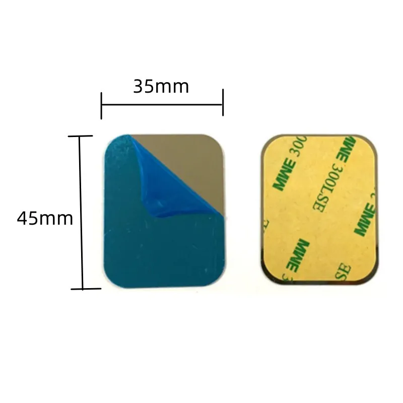 100pcs 40mm 35mm 30mm 25mm 20mm 금속 플레이트 디스크 철 시트 자석 자동차 전화 스탠드 홀더에 대 한 자석 휴대 전화 홀더