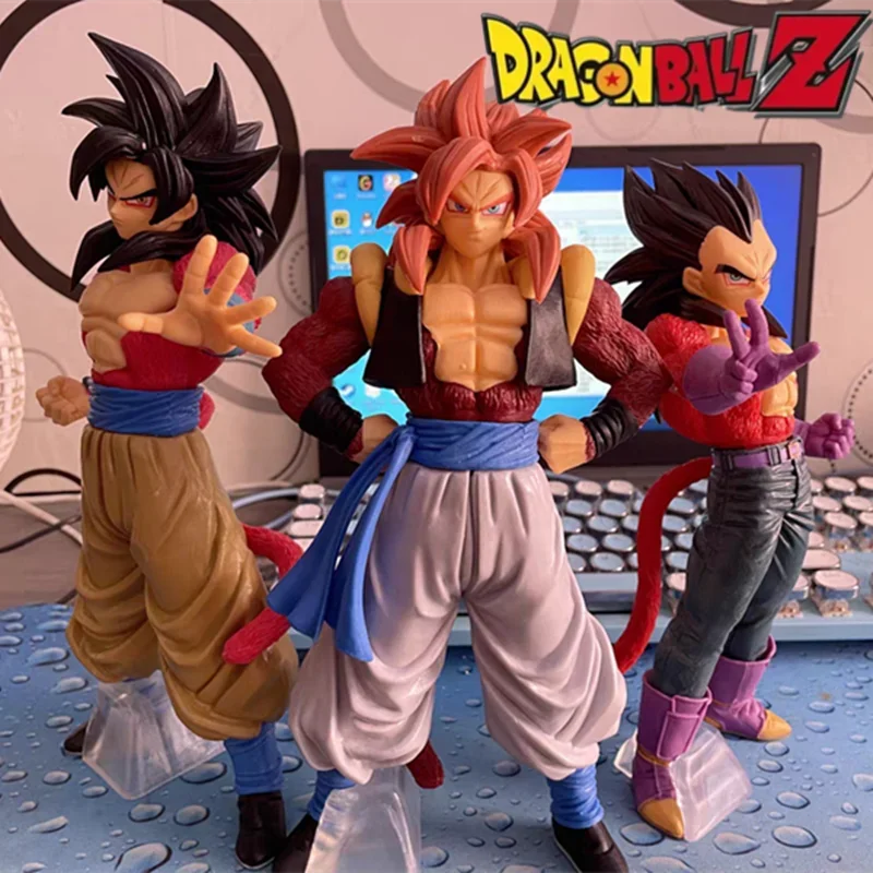 Dragon Ball Anime Figurine Pvc Gogeta Ssj4 Super Saiyan 4 Goku Vegeta Broly Vegetto Law Regalo Decorativo Per Bambini Da Collezione