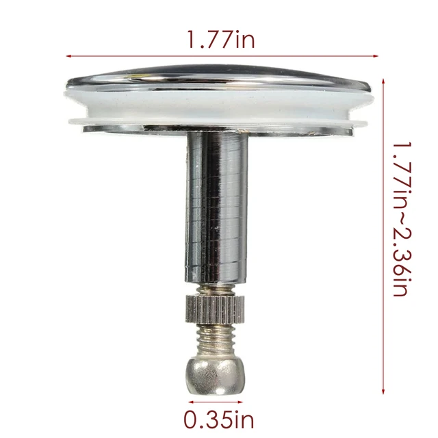 45mm Bathtub Plug Bath Pop Up Waste Plug Kitchen Sink Water Filter