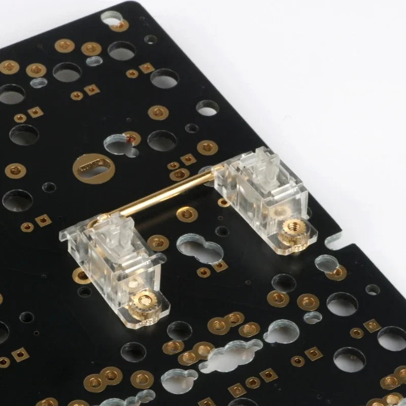 기계식 키보드 체리 MX 스위치 PCB 장착 스냅인 안정기 케이스 2U 6.25U 수정자 키 안정기 플레이트