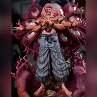 ⁦مجسم أنمي جوجوتسو كايسن - ريومن سوكونا الهيئة الحقيقية أربعة أذرع 25 سم | Jujutsu Kaisen Ryomen Sukuna Four Arms 25cm⁩ - الصورة ⁦2⁩