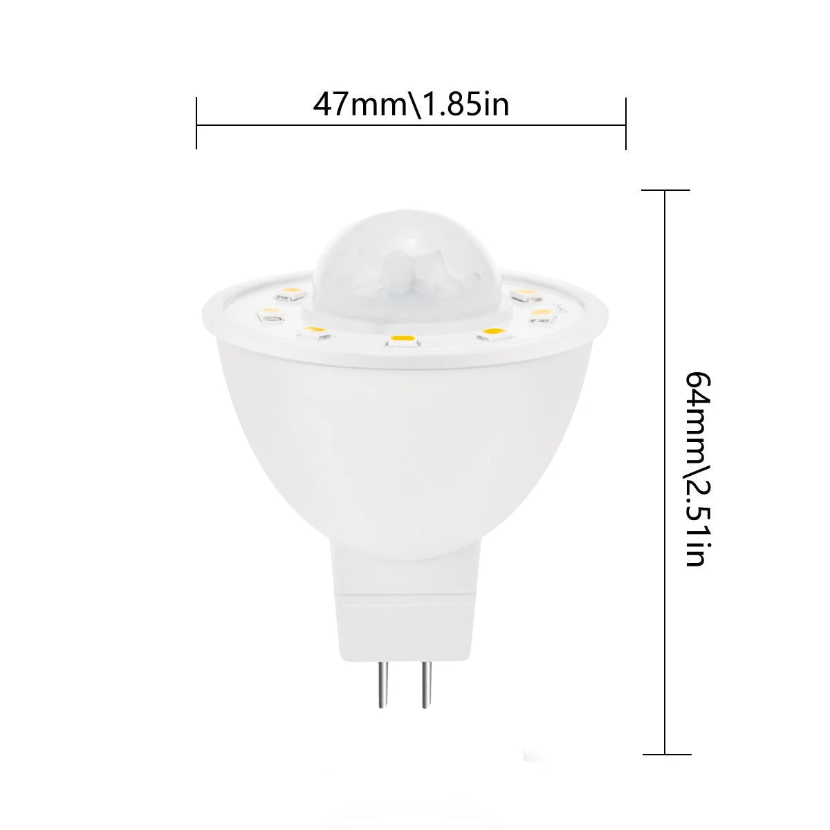 Lâmpada LED PIR Motion and Night Light