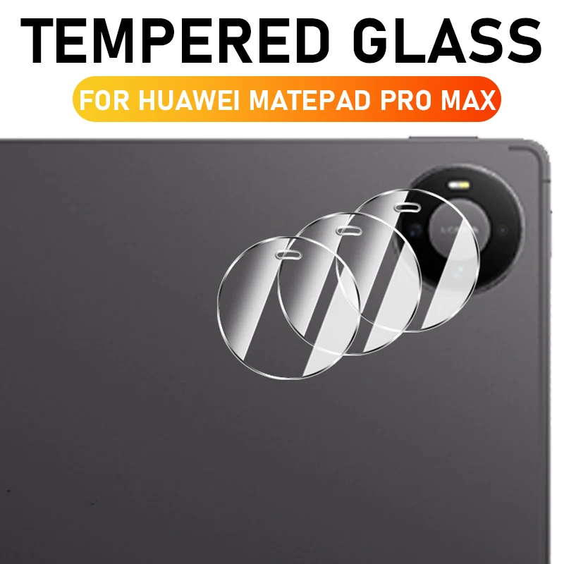 Ultra Clear Tablet Back Camera Tempered Glass Protector - Rear Lens Protective Film