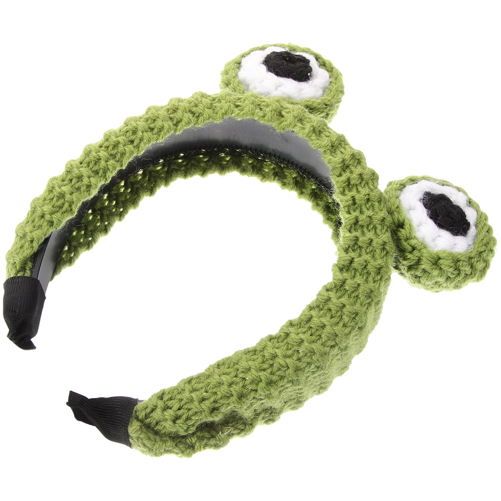 

Frog Headband Woolen Yarn Headband Face Wash Skincare Makeup Headband for Women Girls