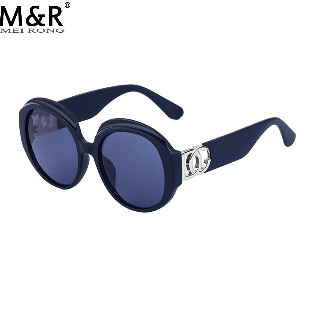 

Fashionable New Product Women's Round Sunglasses Retro Leopard Print Wide Leg Eyeglass Frame Summer Tourism Sunshade Glasses