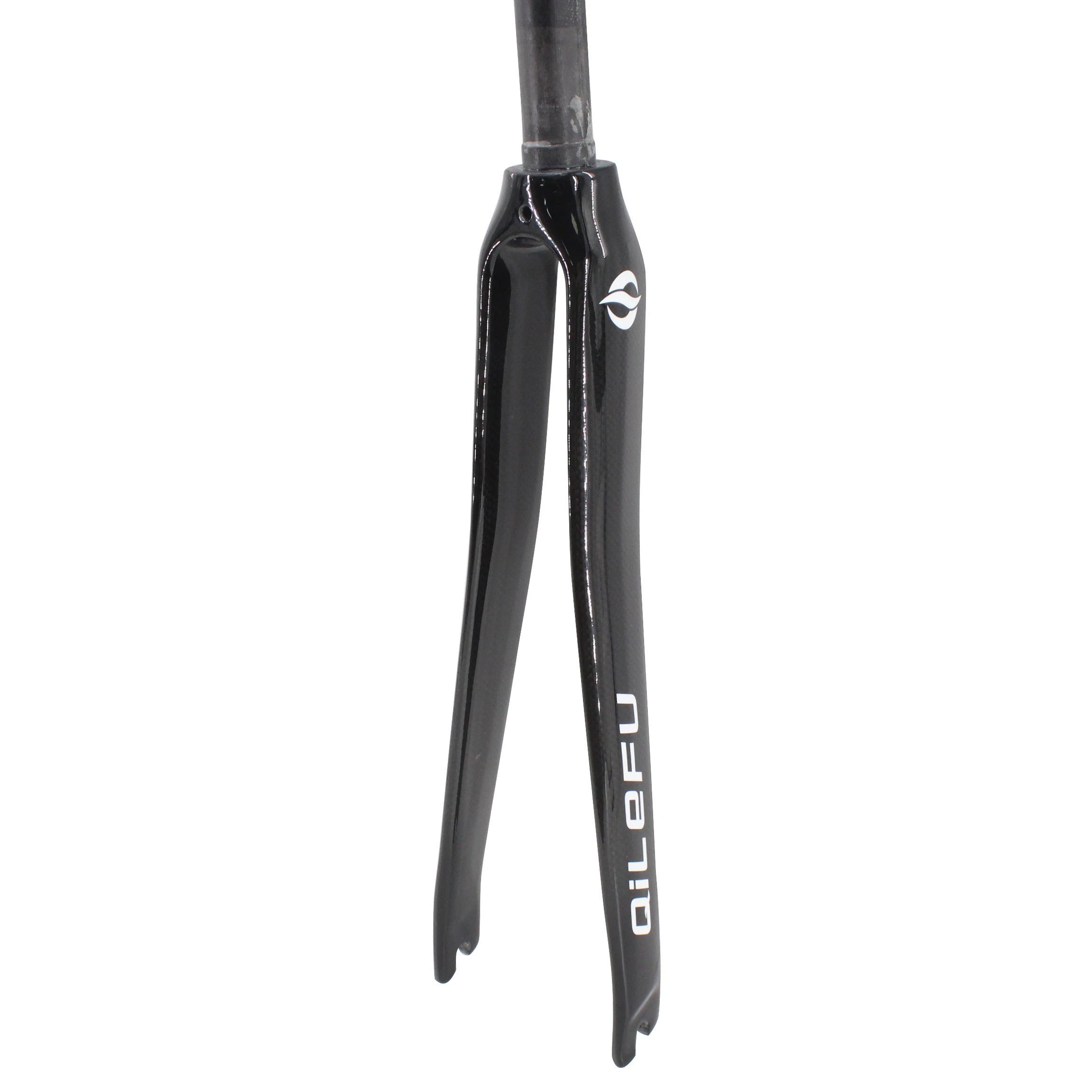 

Brand new QILEFU Road bicycle 3K full carbon fibre bike forks Fixed Gear Track bike carbon front fork lightest
