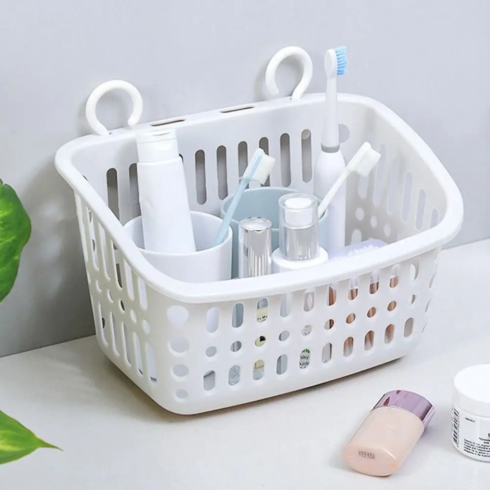Shower Caddy Basket Hanging Shower Basket Plastic Portable Stretchable Swimming Pool Holder Kitchen Bathroom Storage Basket Home Accessories