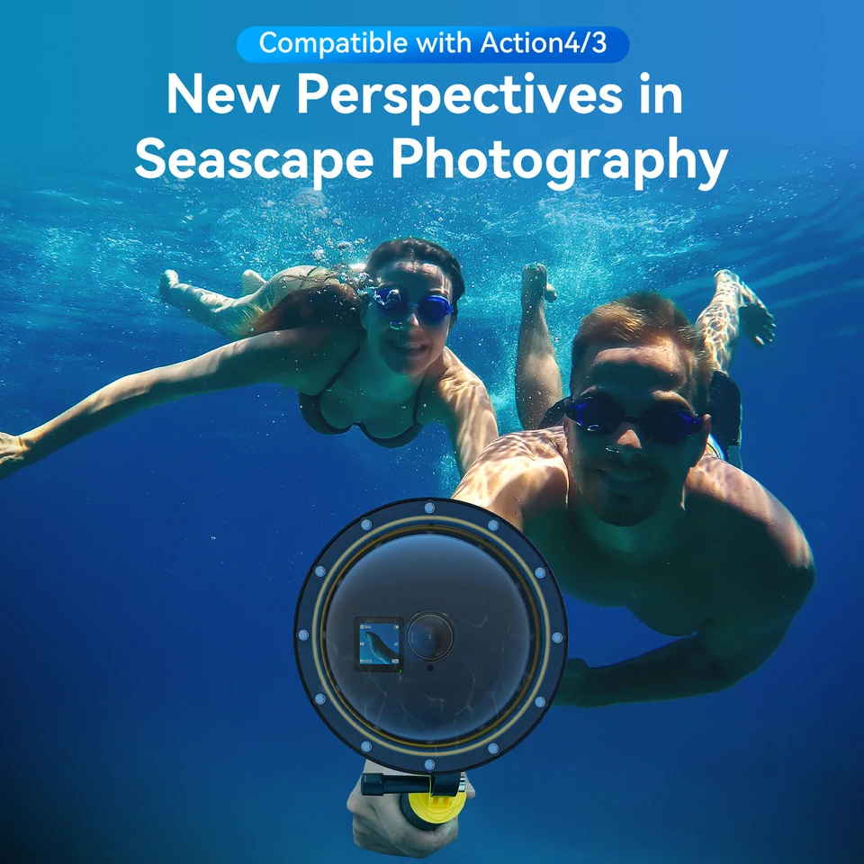 Underwater Photography Best Dome Port For Gopro Hero 6-Inch