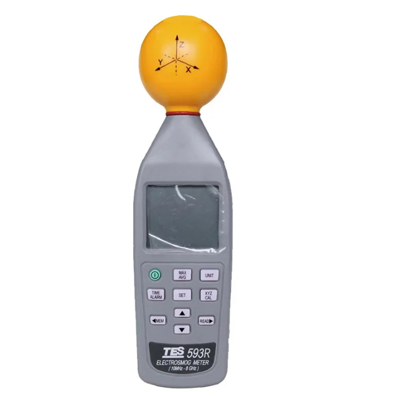 

TES-593R TES593R 100% New Original Electromagnetic Radiation Detector EMF Meter Triaxial Data Logger