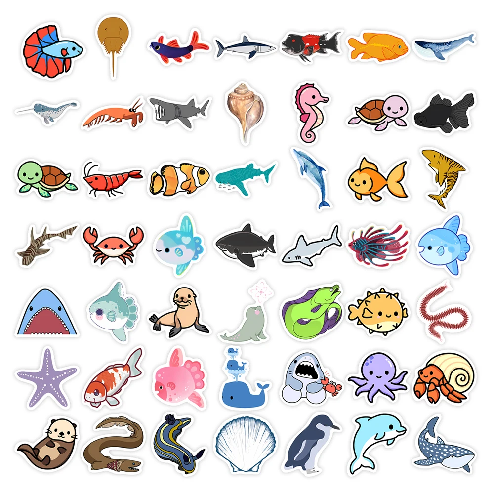 Animais Marinhos Desenho: Conheça os Personagens Mais Fofos do Fundo do Mar, image size:1000x1000