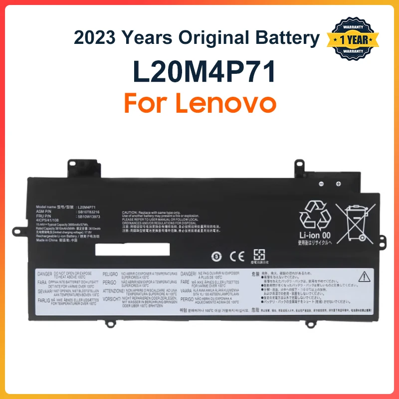 Batteria Per Laptop Muslimex Per Lenovo Thinkpad X1 Carbon Gen 9 10 X1 Yoga 6Th 7Th Gen 6 7 Series Muslimah