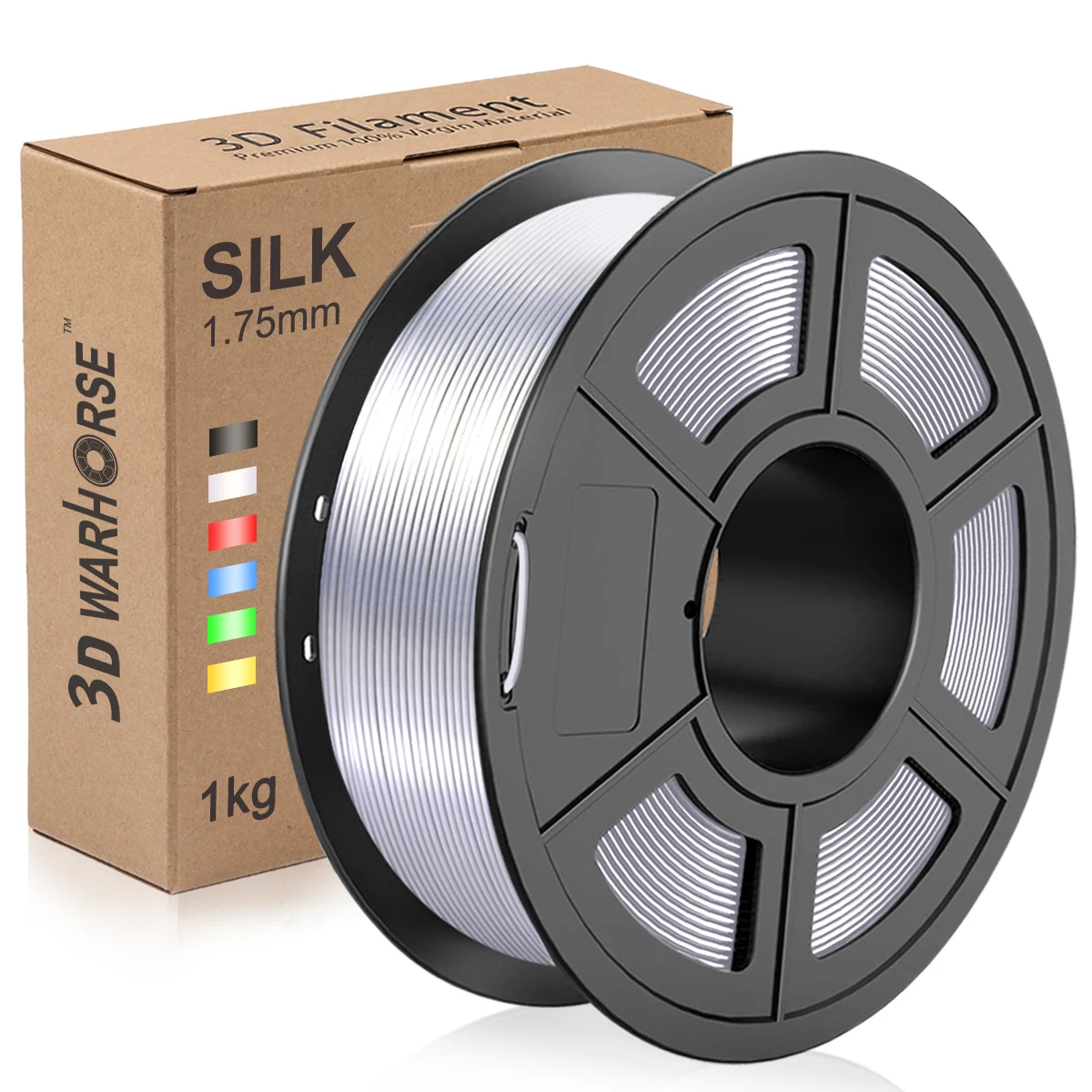 

$16.83 PLA Filament 1KG Random Color 3D Printer Filament Consumables 1.75mm Plastic PLA Plus Extruder Filament For DIY Craftwork