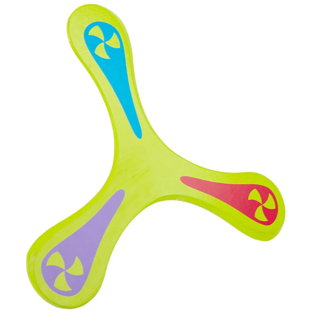 

Wooden Returning Boomerang Sports Kids Flying Boomerang Recreation Flying Toy