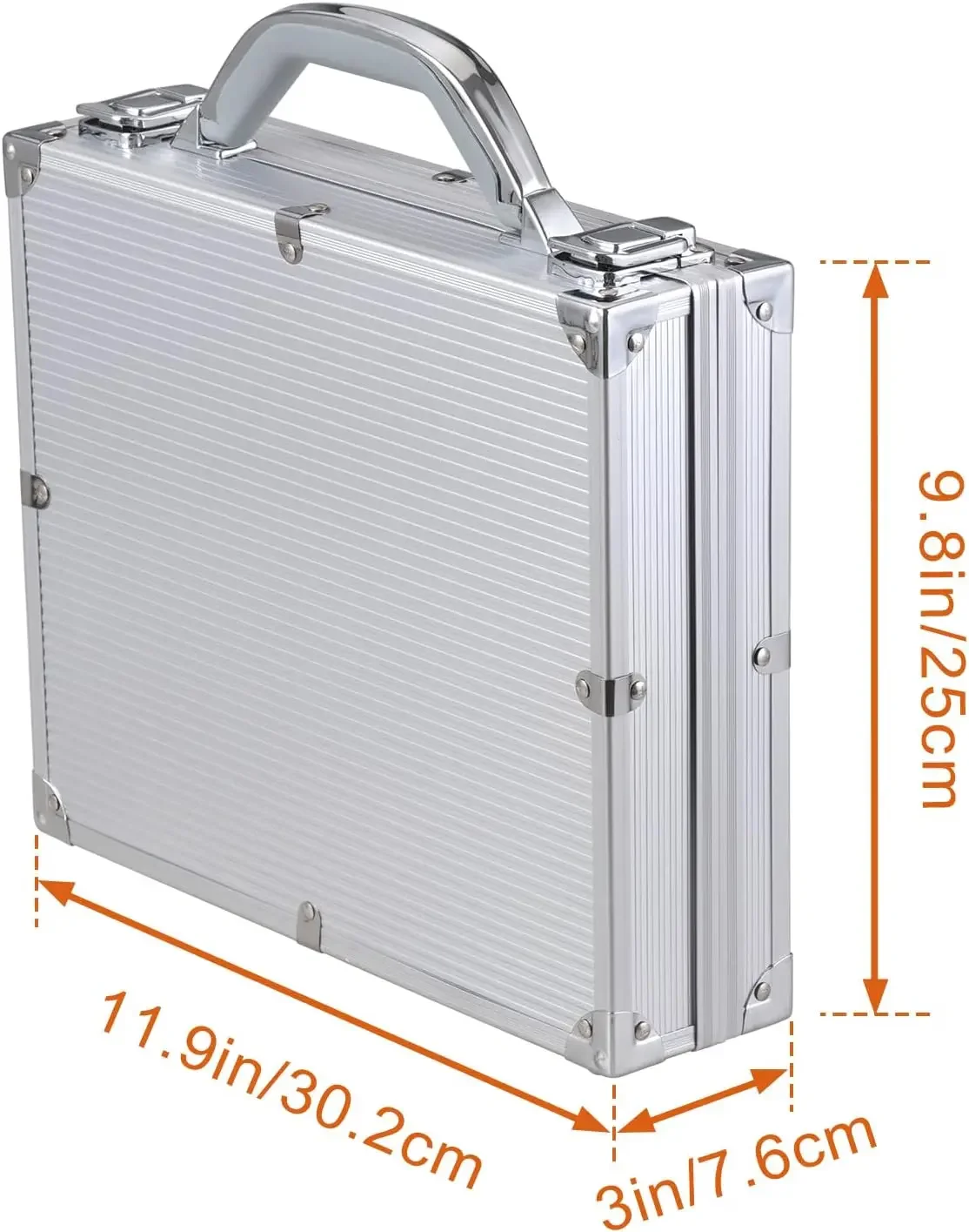 Billiard Balls Storage Pool Ball Aluminum Case Travel Storage Box with Carry Handle 22 Billiards Balls Hard Case