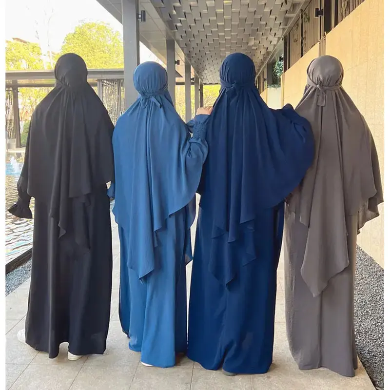 vestuario-de-oracao-muculmana-para-mulheres-muculmanas-roupas-islamicas-khimar-em-camadas-vestido-longo-dubai-modestia-niqab-jilbab-ramada-conjunto-2-pecas