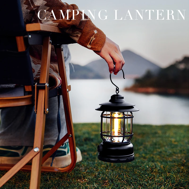 Outdoor Camping Lampe Retro Tragbare Camping Laterne Lautsprecher USB  Aufladbare Zelt Licht Angeln Taschenlampe Outdoor Camping Licht - AliExpress