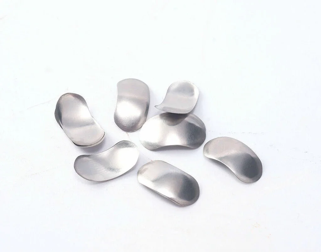100 Matrici Dentali Metalliche Sezionali - Fascia Morbida Per Odontoiatria (S/M/L)