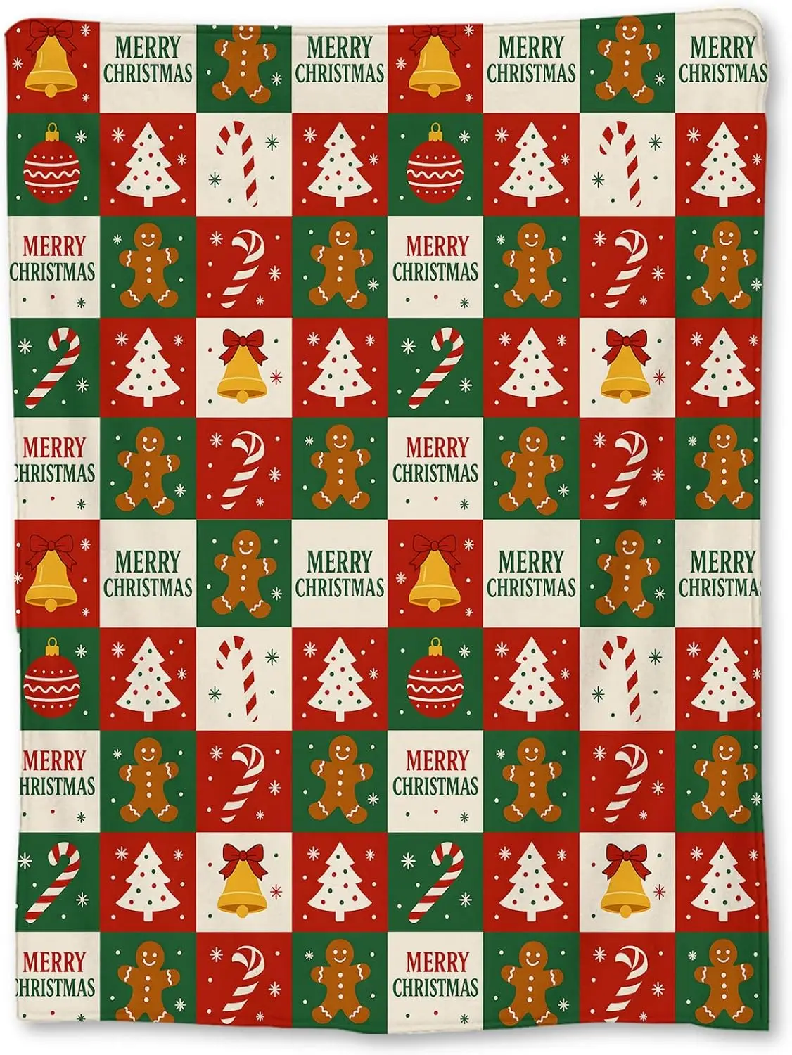 Christmas Patchwork Blanket 1