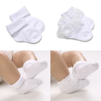 Lace Cotton Baby Socks 1