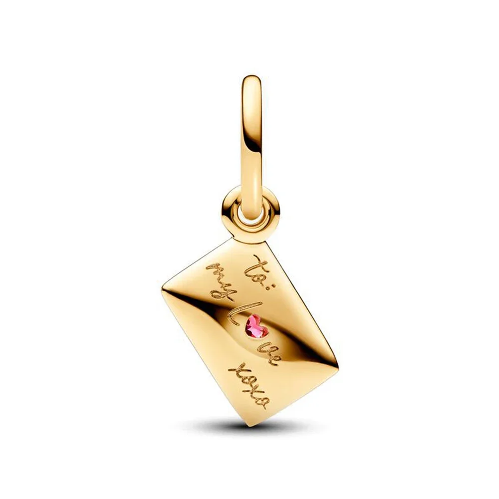 Love Letter Envelope Dangle resin charms stainless steel charms silver charm alloy heart charms enamel charms animal charms silver charms metal cross charms halloween charms metal charm alloy enamel charms star charms glass charms bee charms fur ball charms plastic beads charms slide letters charm acrylic charms angel wings charms celtic knot charms crystal charms jewelry charms Charm Fit Original Pan Bracelet DIY Women Jewelry Gifts for Valentine's Day