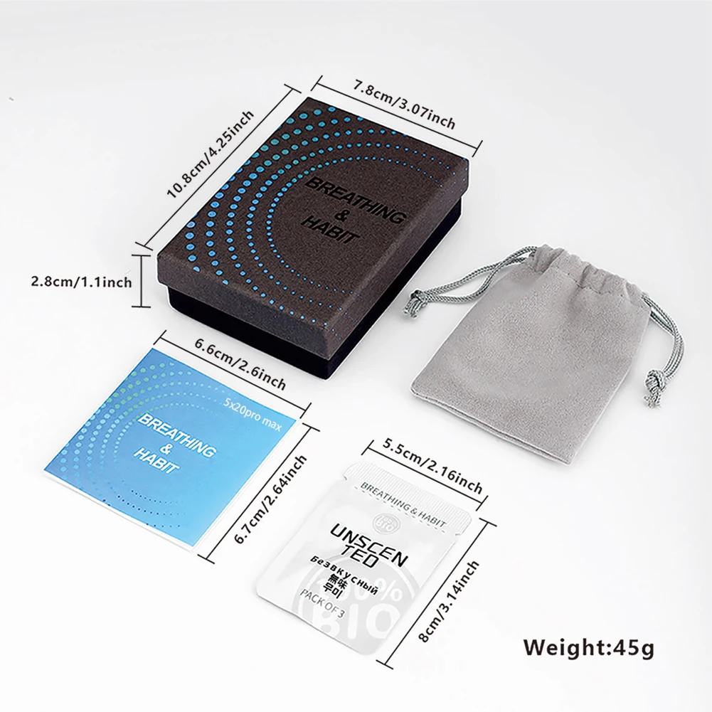 Titanium Steel Breathing Necklace for Stress Anxiety Relief Quit Smoking Stick Necklace Stop Smoking Aids Fidget Necklaces