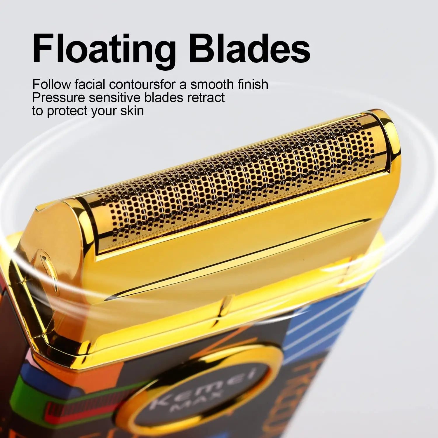 Kemei Single Blade Electric Shaver For Men Beard Stubble Wet Dry Electric Razor Washable Facial Shaving Machine Rechargeable Usb electric shaver