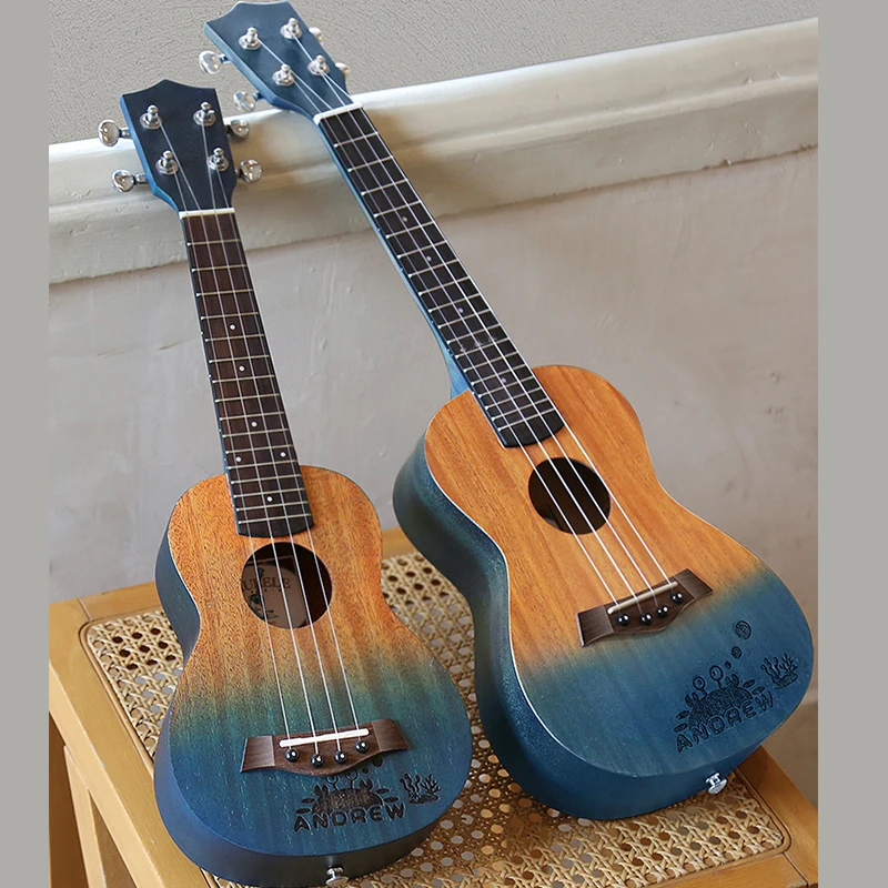

Yukriri ukulele Hawaiian quatrain small guitar instrument