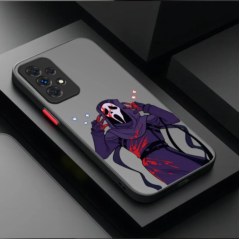 Scary Death Scream Ghost Soft Phone Case