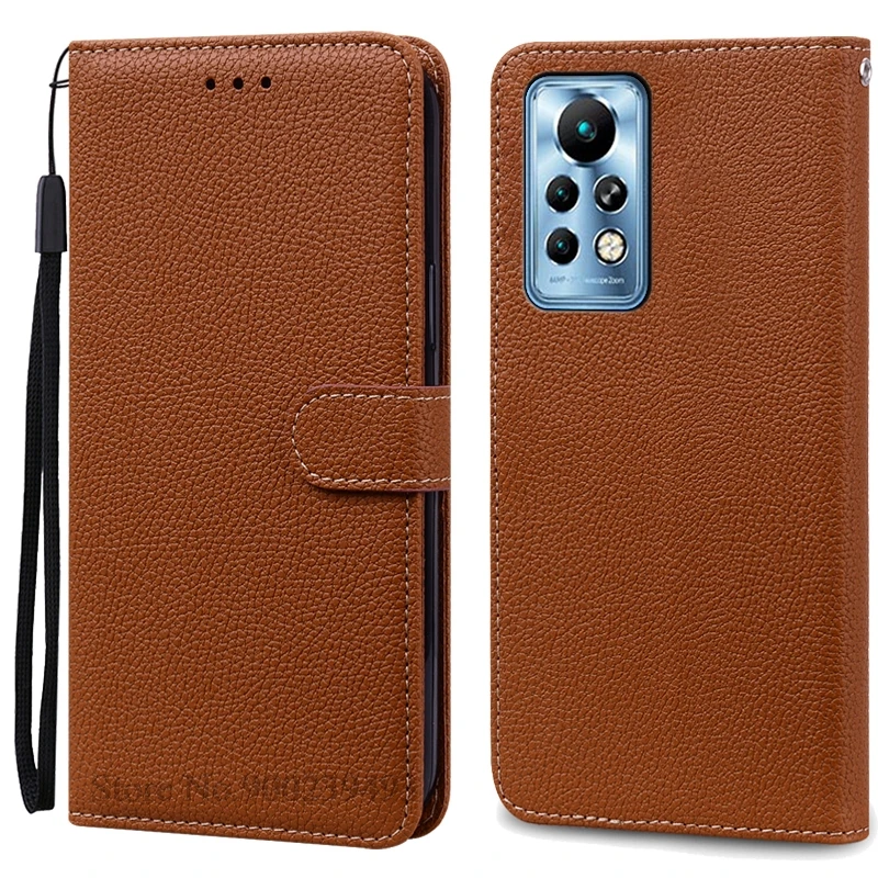 Leather Wallet Flip Case - Elegant Protective Cover