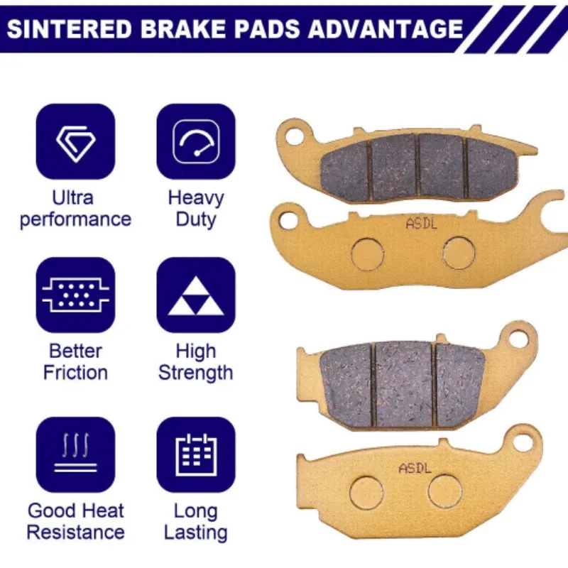 Front Rear Brake Pads For Kawasaki Ninja ZX6R ZX-6R ZX 6R ZX600 ZX