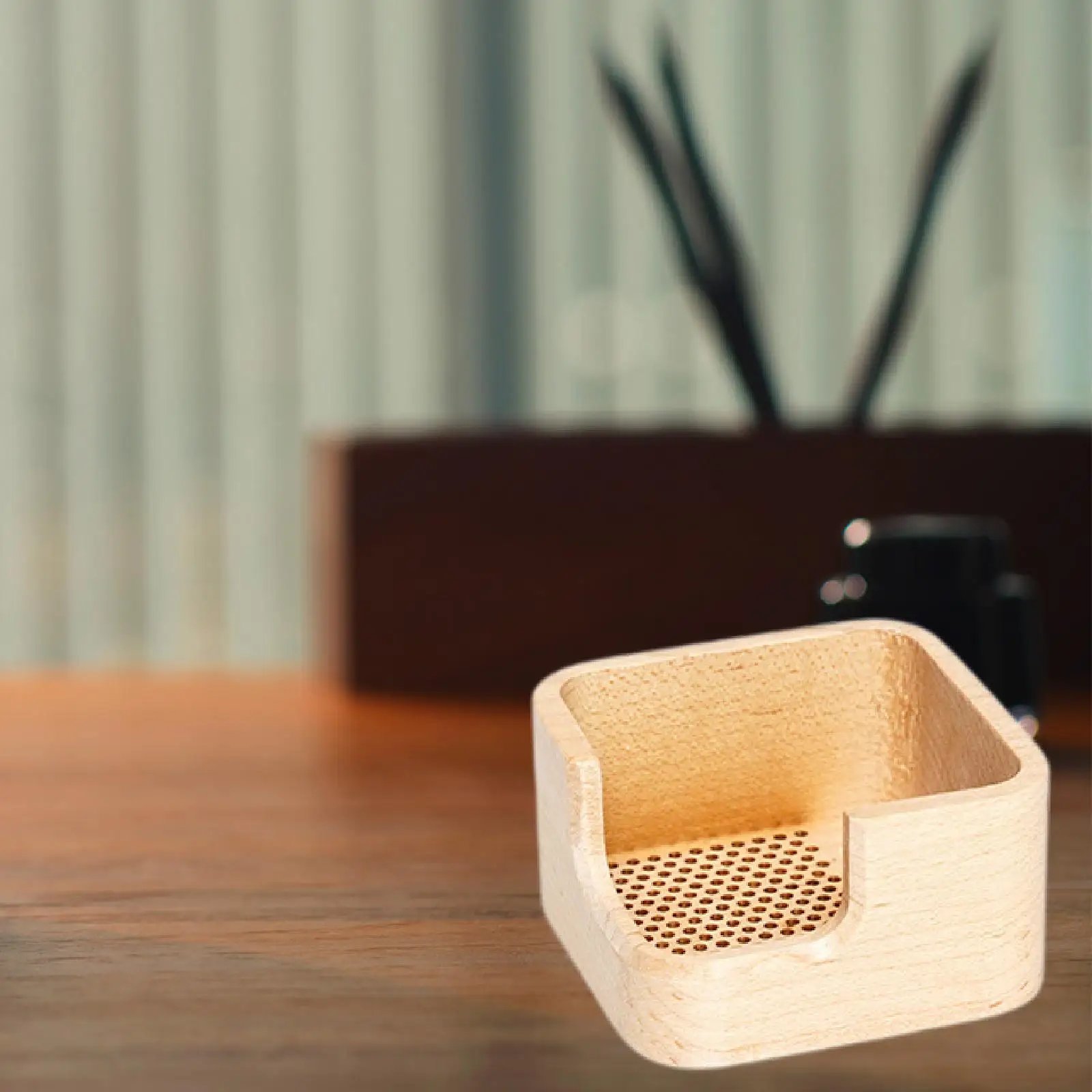 나무 스피커 인클로저 휴대용 목재 오디오 쉘 프리미엄 사운드 박스 케이스 사무실 데스크탑 스피커용 음향 특성