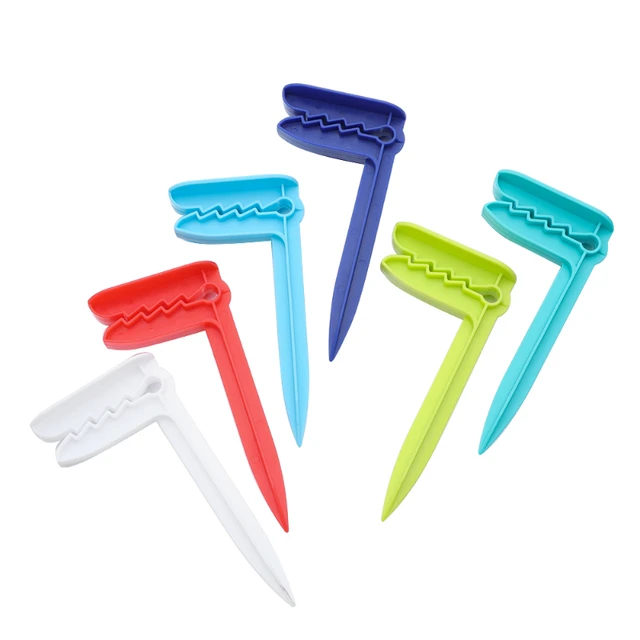 4 db Strand Törülköző Klip Kemping Szőnyeg Kültéri Dekoratív Ruhacsipeszek Lap Tartó Törülközőtartó Ruhák Csapdák Sátrak Klipek - Image 3