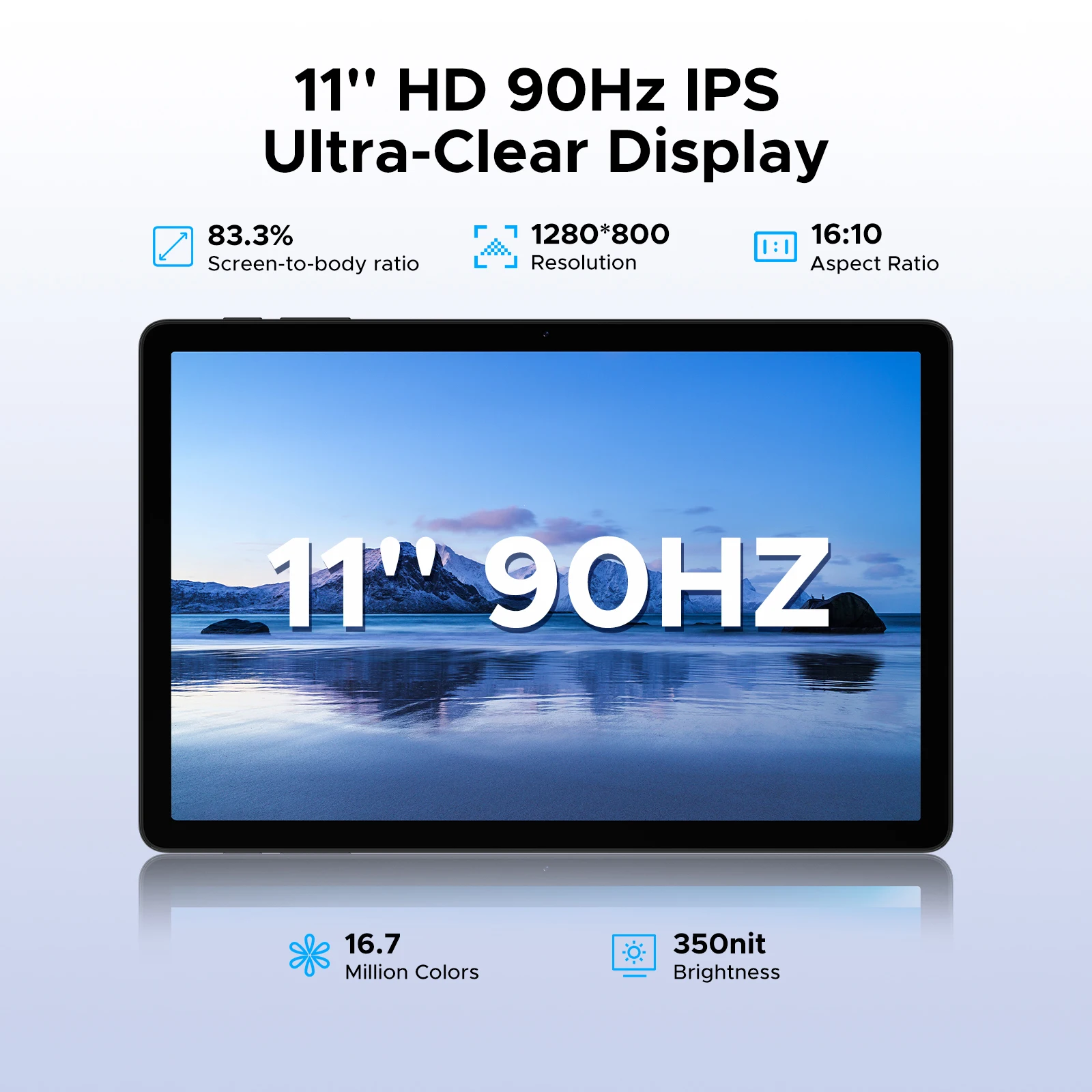 DOOGEE Tab G6 11インチ タブレット 6+24GB 256GB DOOGEE Tab G6 - Android 15 Smart Tablet | Large Screen +